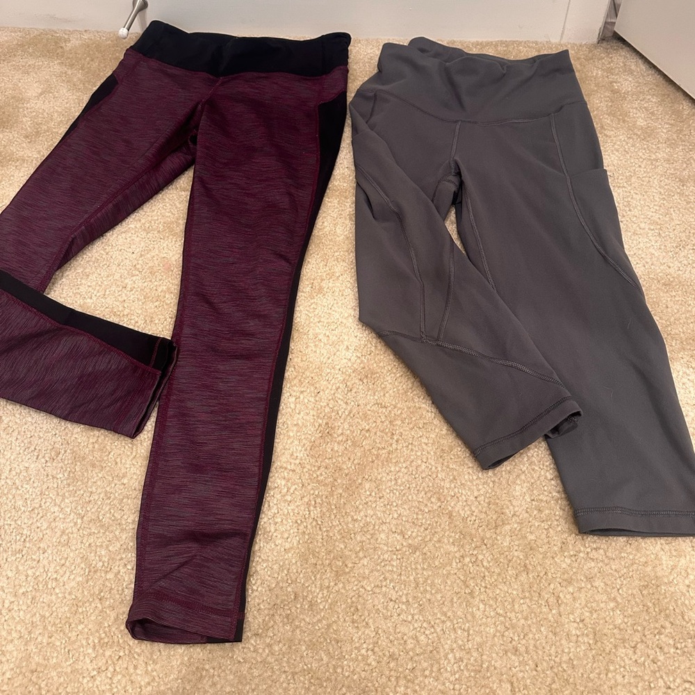 2 Pairs of Work Out Leggings- Kirkland & lingswallow-small